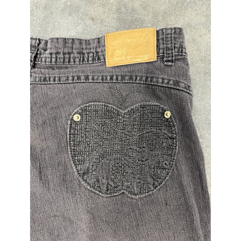 Vintage Apple Bottoms Jeans Women's Size 20 Black 90'S Y2K Pants‎ HipHop Nelly - Picture 6 of 12